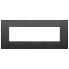 VIMAR SPA - VIW19657.AB.71 PLACCA CLASSIC 7M ANTIBATTERICO NERO