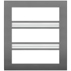 VIMAR SPA - VIW19661.72 PLACCA CLASSIC 21M GRIGIO