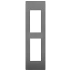 VIMAR SPA - VIW19667.72 PLACCA CLASSIC 2MP GRIGIO