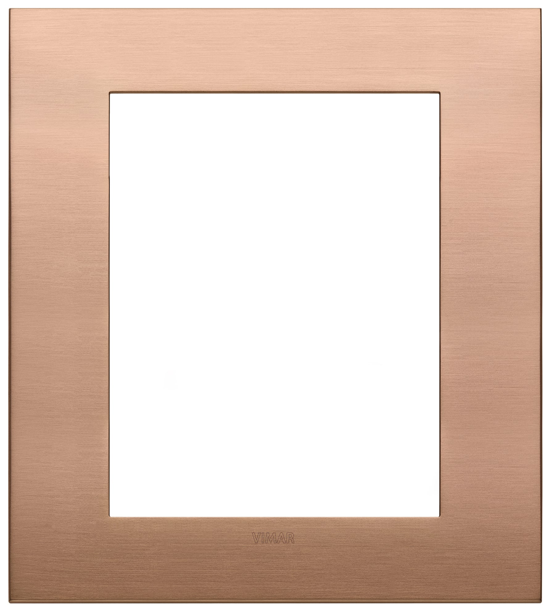 VIMAR SPA - VIW19668.11 PLACCA CLASSIC 8M RAME SPAZZOLATO
