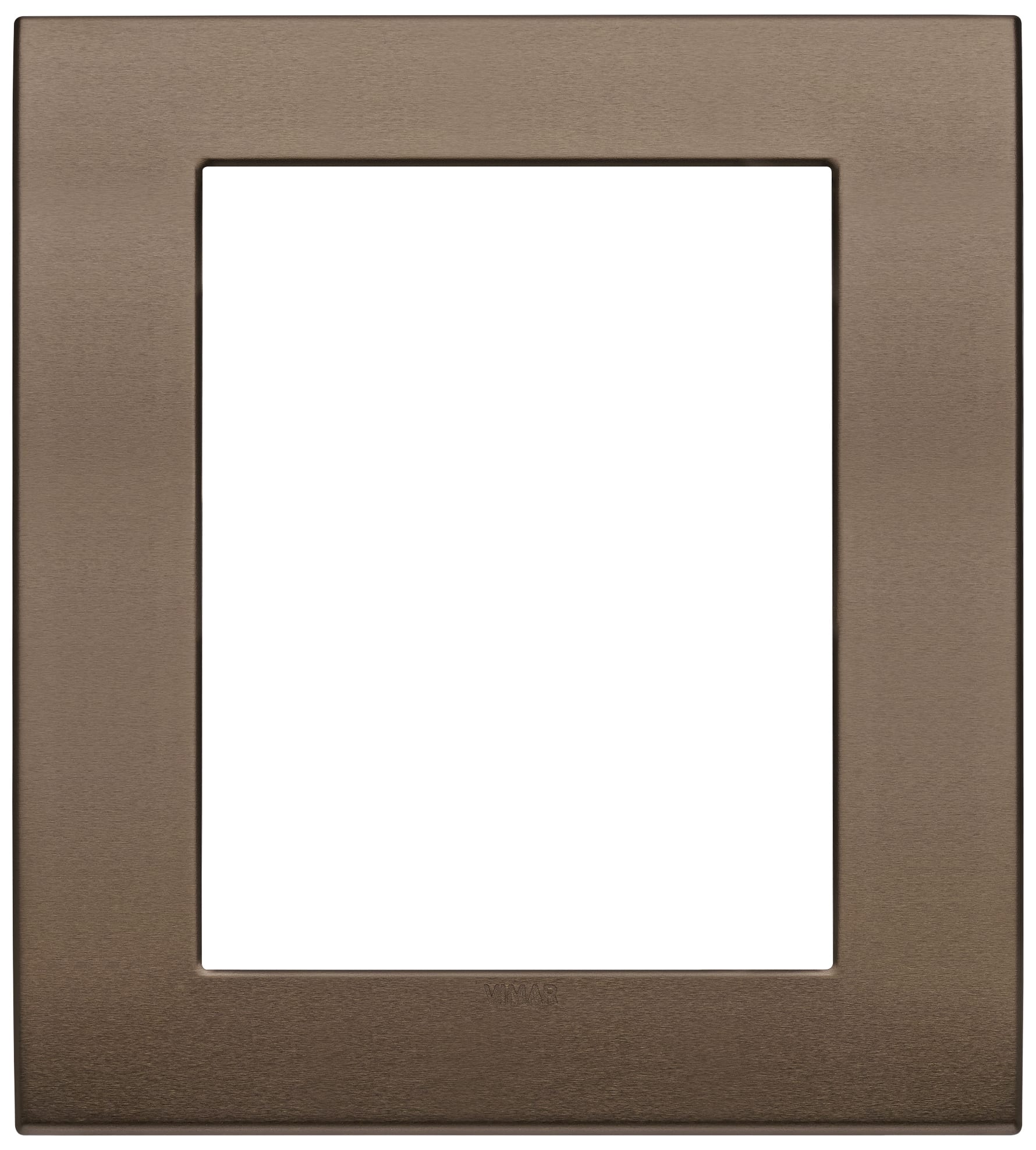 VIMAR SPA - VIW19668.17 PLACCA CLASSIC 8M BRONZO SCURO