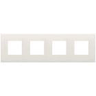 VIMAR SPA - VIW19669.73 PLACCA 8M (2+2+2+2)INT71 CL AVORIO