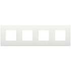 VIMAR SPA - VIW19669.74 PLACCA 8M (2+2+2+2)INT71 CL BIANCO