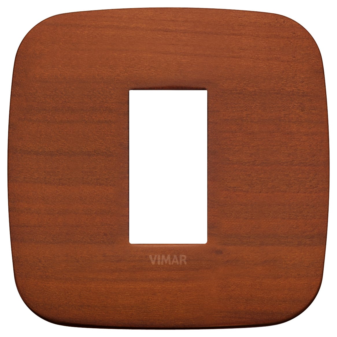 VIMAR SPA - VIW19671.52 Placca Round 1M ciliegio