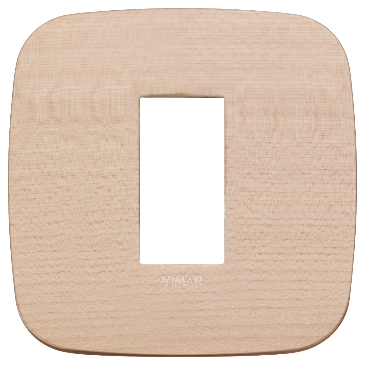 VIMAR SPA - VIW19671.53 Placca Round 1M acero