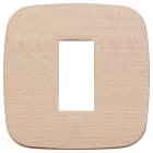 VIMAR SPA - VIW19671.53 Placca Round 1M acero