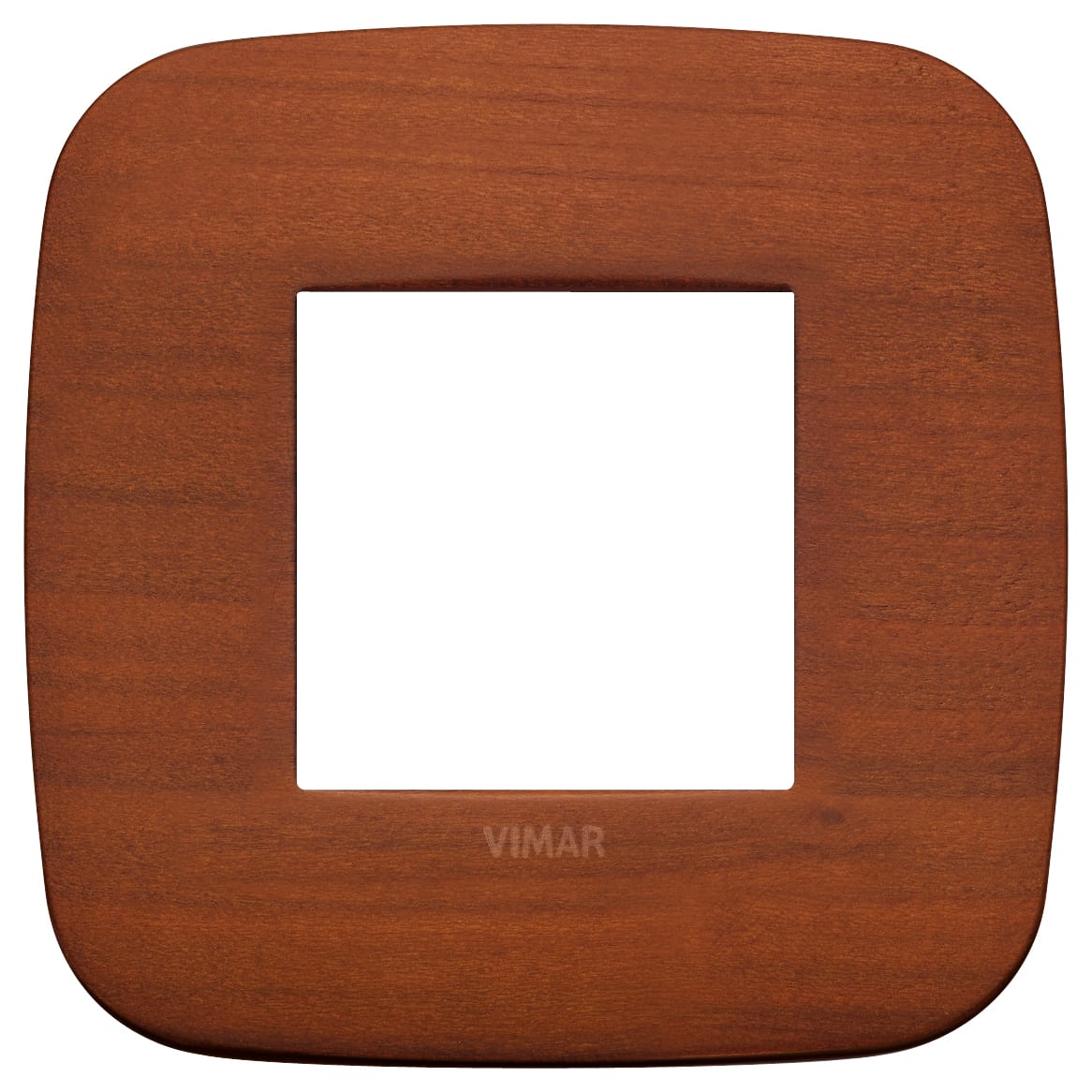 VIMAR SPA - VIW19672.52 PLACCA ROUND 2M CILIEGIO