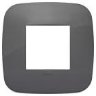 VIMAR SPA - VIW19672.82 PLACCA ROUND 2M GRIGIO