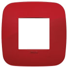 VIMAR SPA - VIW19672.85 PLACCA ROUND 2M ROSSO