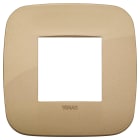 VIMAR SPA - VIW19672.88 PLACCA ROUND 2M ORO ANTICO