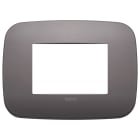 VIMAR SPA - VIW19683.29 PLACCA ROUND 3M NICHEL DARK