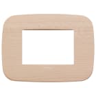 VIMAR SPA - VIW19683.53 PLACCA ROUND 3M ACERO