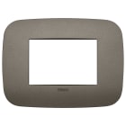 VIMAR SPA - VIW19683.80 Placca Round 3M Metal