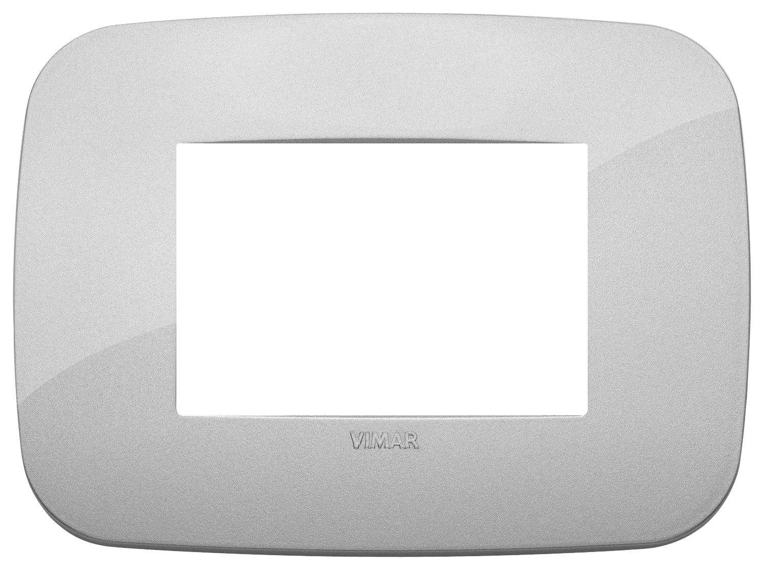 VIMAR SPA - VIW19683.89 PLACCA ROUND 3M SILVER