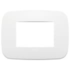 VIMAR SPA - VIW19683.B26 PLACCA ROUND 3M POLAR MATT TOTAL LOOK