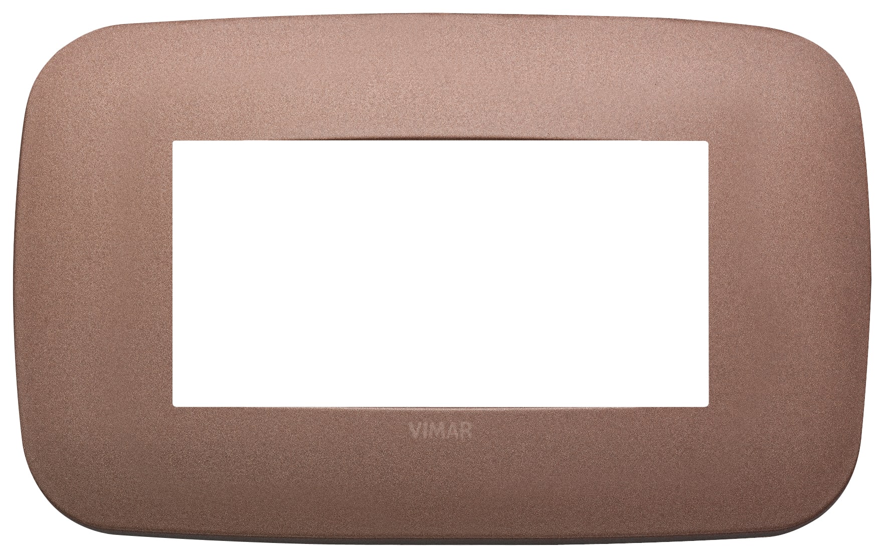 VIMAR SPA - VIW19684.24 PLACCA ROUND 4M BRONZO MATT