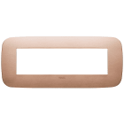 VIMAR SPA - VIW19687.11 PLACCA ROUND 7M RAME SPAZZOLATO