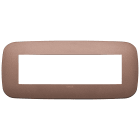 VIMAR SPA - VIW19687.24 Placca Round 7M bronzo matt