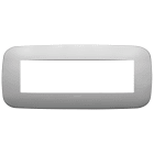 VIMAR SPA - VIW19687.30 PLACCA ROUND 7M NICHEL MATT