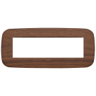 VIMAR SPA - VIW19687.51 Placca Round 7M noce