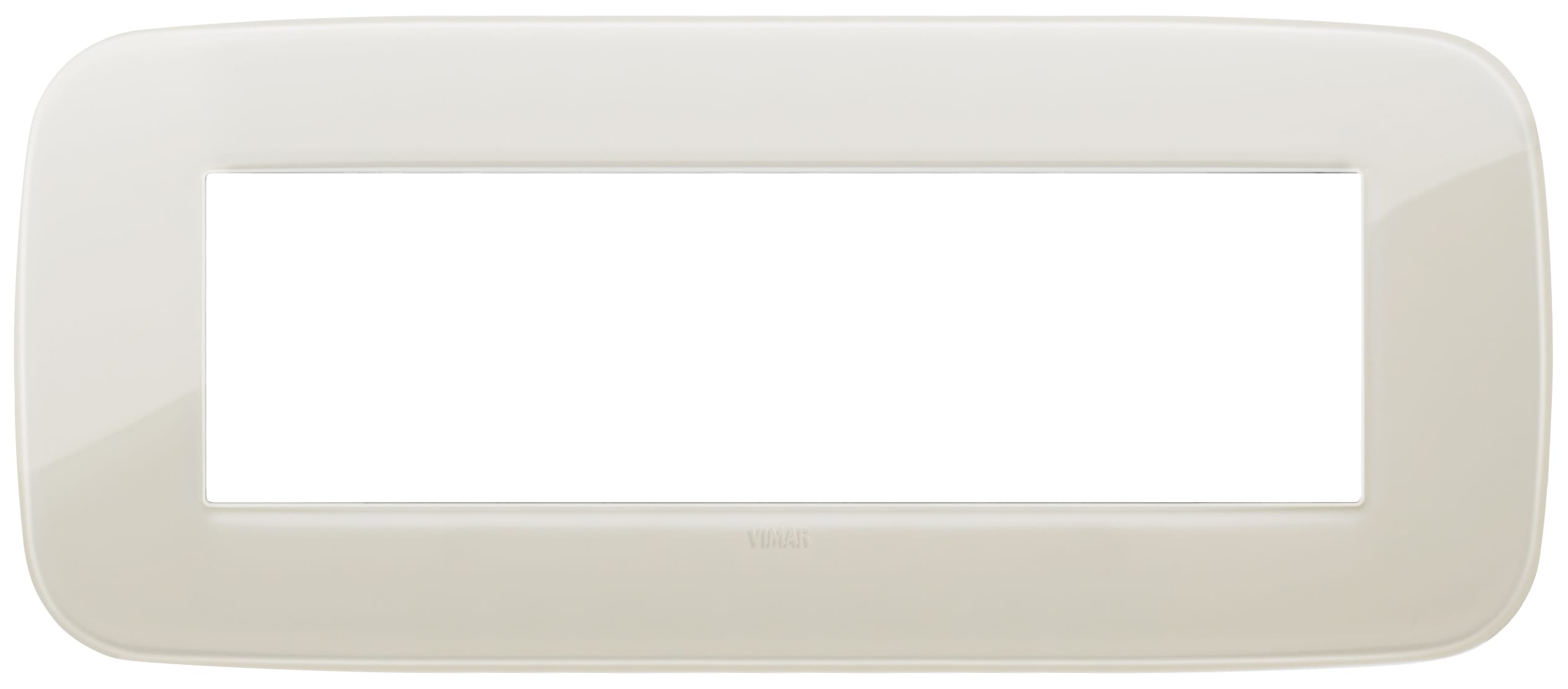 VIMAR SPA - VIW19687.67 PLACCA ROUND 7M REFLEX AVORIO