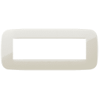 VIMAR SPA - VIW19687.67 PLACCA ROUND 7M REFLEX AVORIO