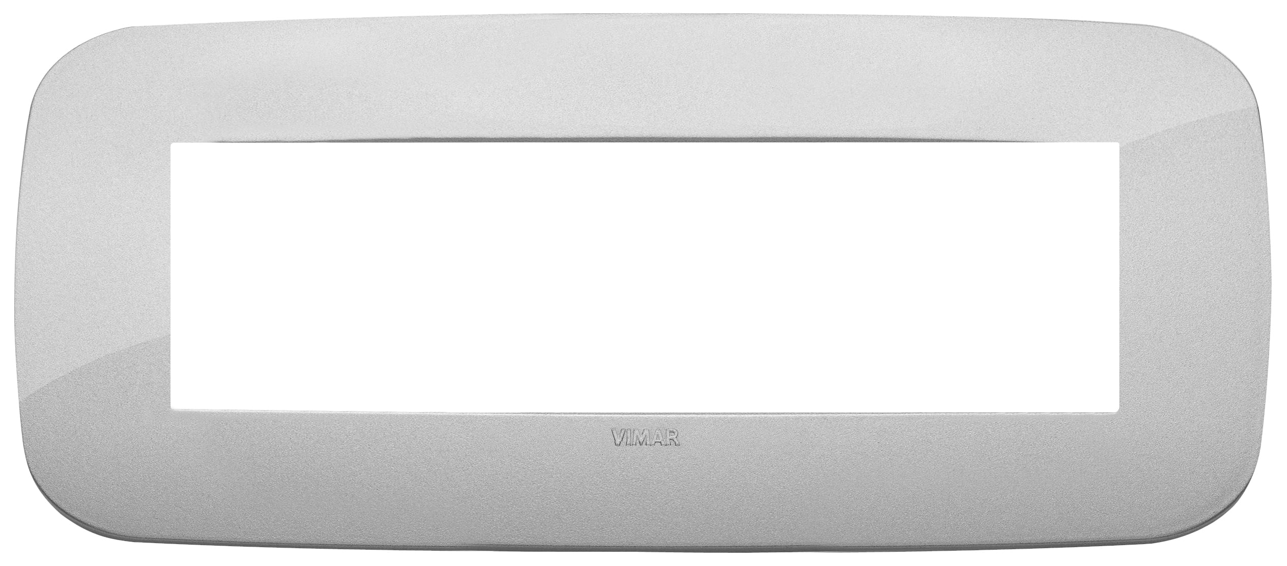 VIMAR SPA - VIW19687.89 PLACCA ROUND 7M SILVER