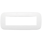 VIMAR SPA - VIW19687.B26 PLACCA ROUND 7M POLAR MATT TOTAL LOOK