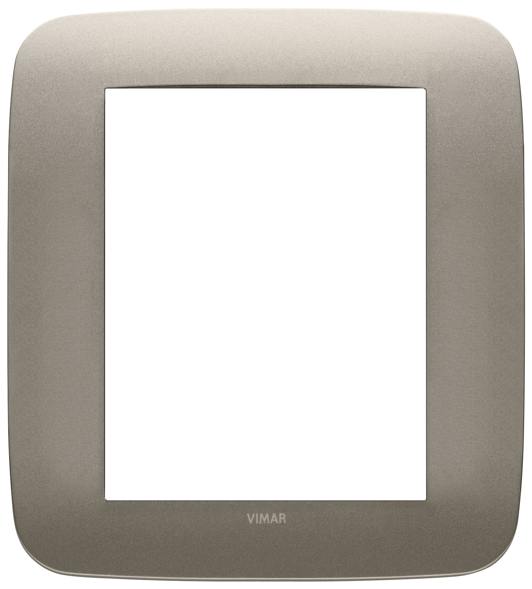 VIMAR SPA - VIW19698.13 Placca Round 8M champagne matt