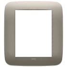 VIMAR SPA - VIW19698.13 PLACCA ROUND 8M CHAMPAGNE MATT