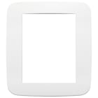 VIMAR SPA - VIW19698.26 Placca Round 8M polar matt