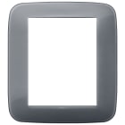 VIMAR SPA - VIW19698.61 PLACCA ROUND 8M REFLEX GRIGIO FUME