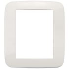 VIMAR SPA - VIW19698.83 Placca Round 8M avorio