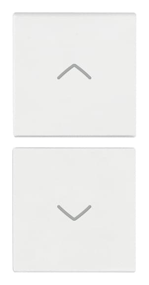 VIMAR SPA - VIW19751.2.B DUE MEZZI TASTI 1M SIMBOLI FRECCE BIANCO