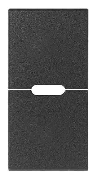 VIMAR SPA - VIW19755 Due mezzi tasti 1M neutro pers. grigio