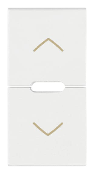 VIMAR SPA - VIW19755.2.B Due mezzi tasti 1M simboli frecce bianco