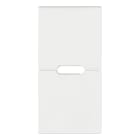 VIMAR SPA - VIW19755.B Due mezzi tasti 1M neutro pers. bianco