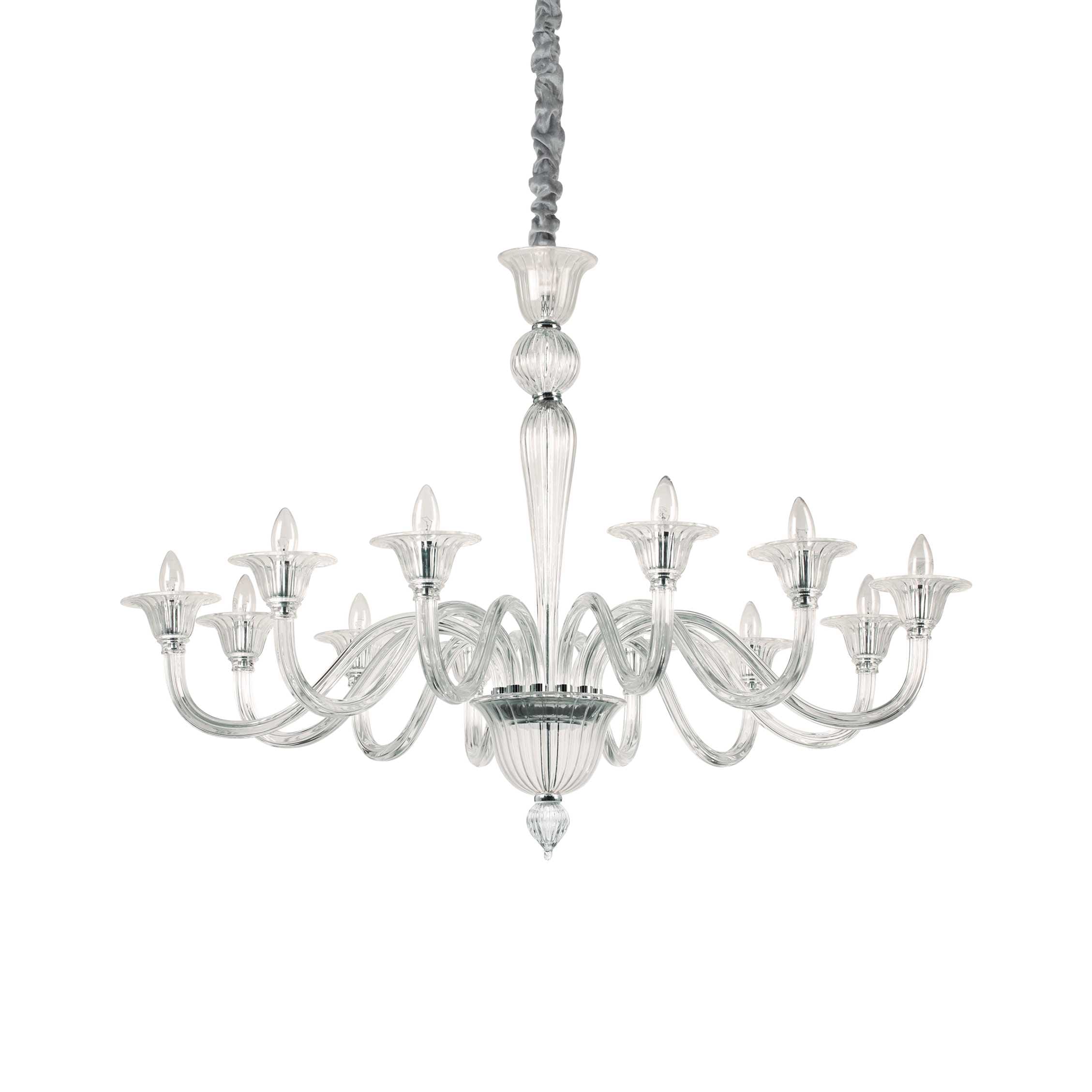 IDEAL LUX SRL - IUX199375 BRIGITTA SP12 TRASPARENTE