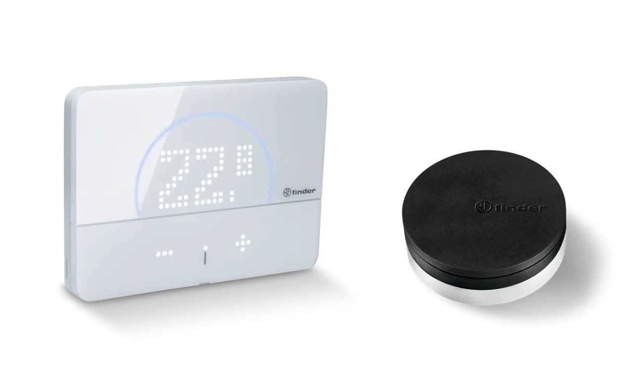 FINDER SPA - FIN1CB190050007POA TERMOSTATO SMART BLISS2 + GATEWAY WIFI