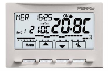 PERRY - PER1CRCDS29 CRONO SETT INCASSO 230V SERIE NEXT