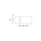 TARGETTI - TAR1E3047 JEDI PRJ ACC COVER FOR CEILING INST 1200