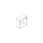 TARGETTI - TAR1E3440 ZEDGE PRO APPLIQUE HOUSING FE