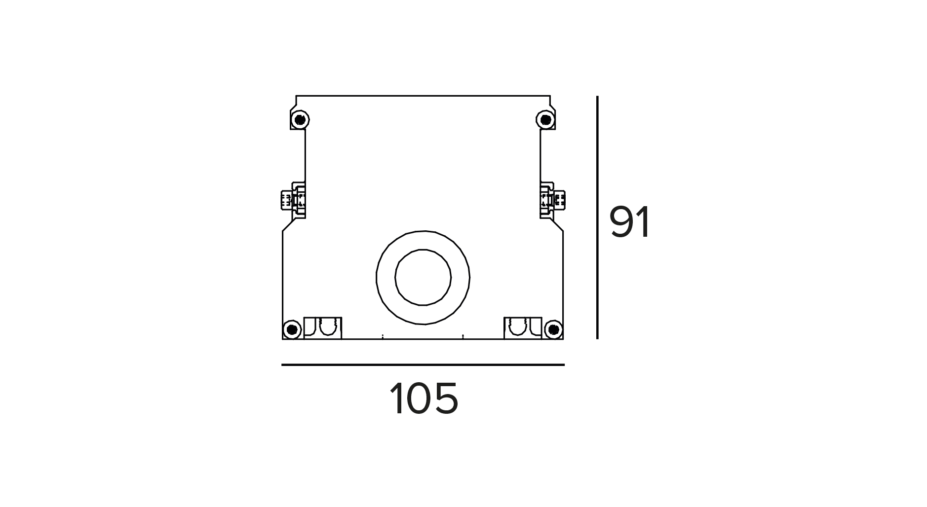 TARGETTI - TAR1E3508 JEDI LIN PRJ ACC INSERTION BOX L900