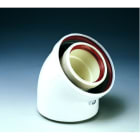 FERROLI - FRL1KWMA64W KIT CURVA 45 60/100 (PPS-PVC)