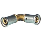 HENCO - CAPPELLOTTO - CPL1P1616 GOMITO IN OTTONE 16X16