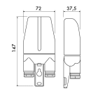 PERRY - PER1PARXGPS01 *RICEVIT. SEGNALE GPS SATELLITARE