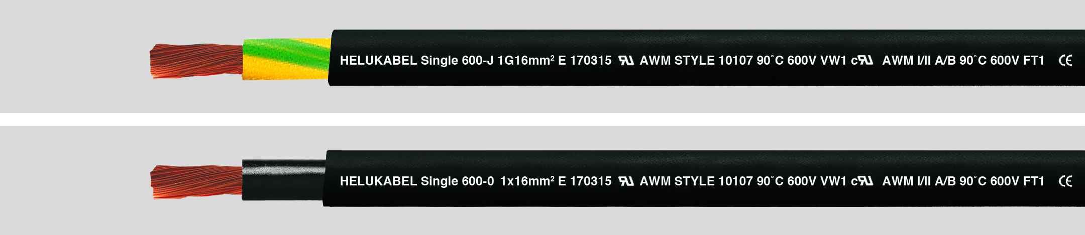 HELUKABEL ITALIA SRL - HLK10895 SINGLE 600-J GN-GE 1G95 QMM (AWG 3/0