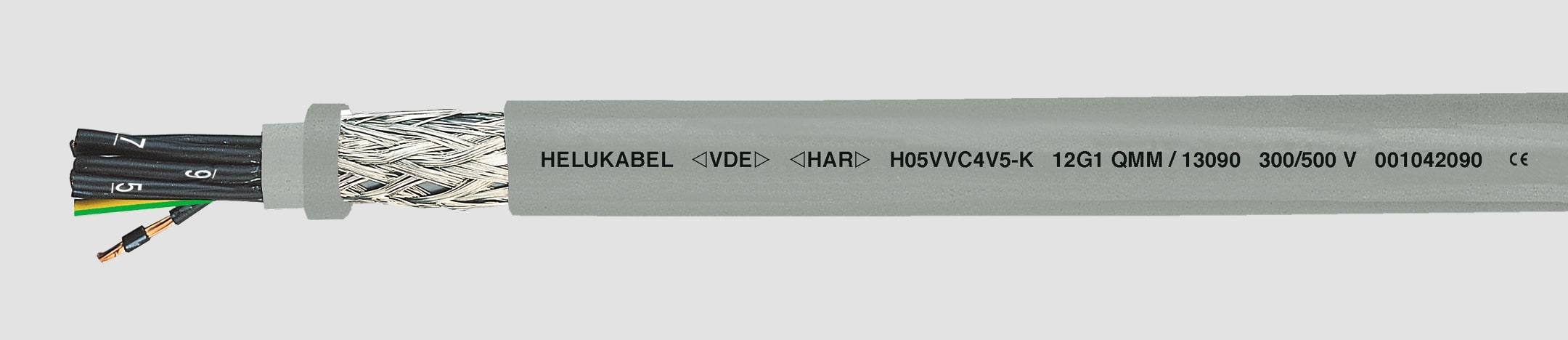 HELUKABEL ITALIA SRL - HLK13088 H05VVC4V5-K (NYSLYCYO-JZ) 7G1 QMM GR