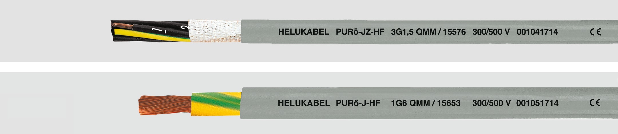 HELUKABEL ITALIA SRL - HLK15572 PURO-JZ-HF 50G1 QMM GREY