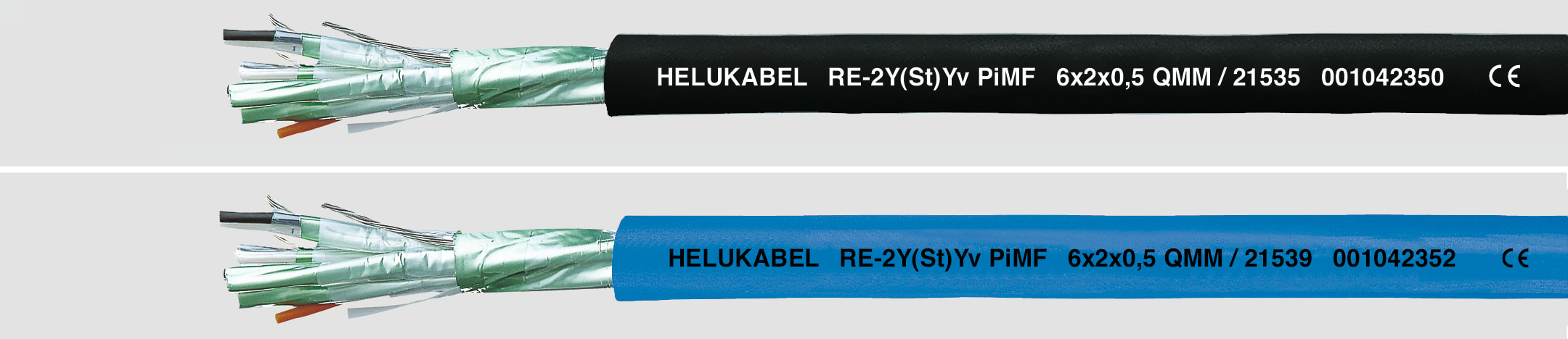 HELUKABEL ITALIA SRL - HLK21552 RE-2Y(ST)YV PIMF 12X2X1,3 QMM BLUE